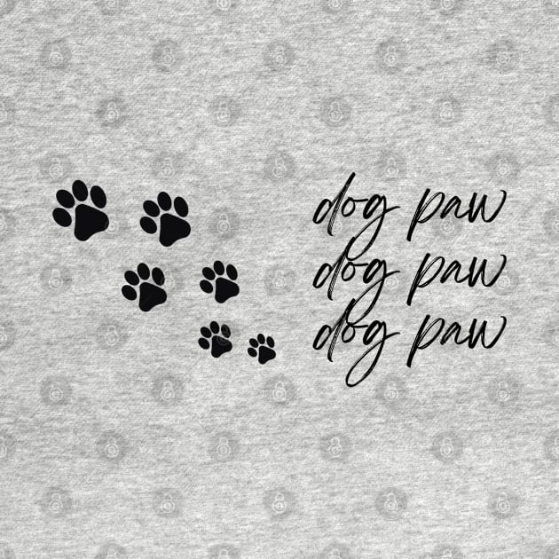 Dog Paw by simpledesigns